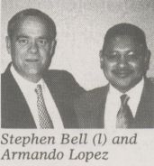 Stephen Bell (l) and Armando Lopez