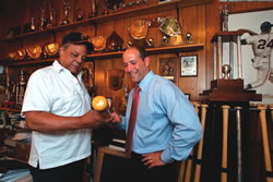 Jeff Bleich & Willie Mays